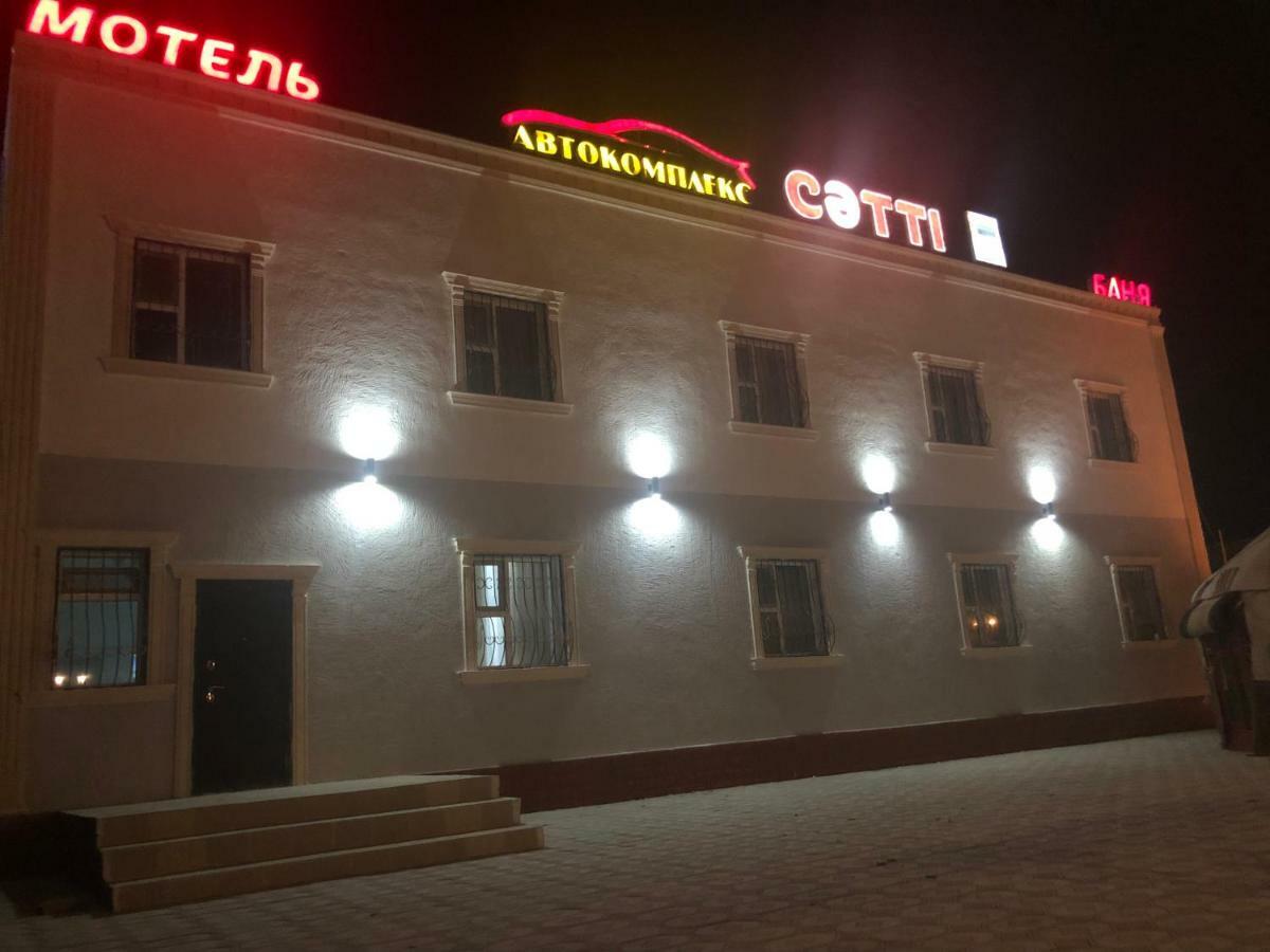 Motel “Satti” Shetpe Extérieur photo